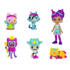 Gabby's Poppenhuis Feest Fig. Set Gabby & 5 Cats