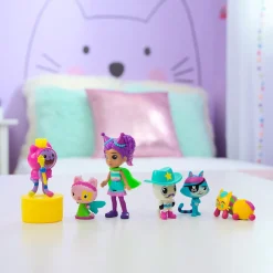 Gabby's Poppenhuis Feest Fig. Set Gabby & 5 Cats