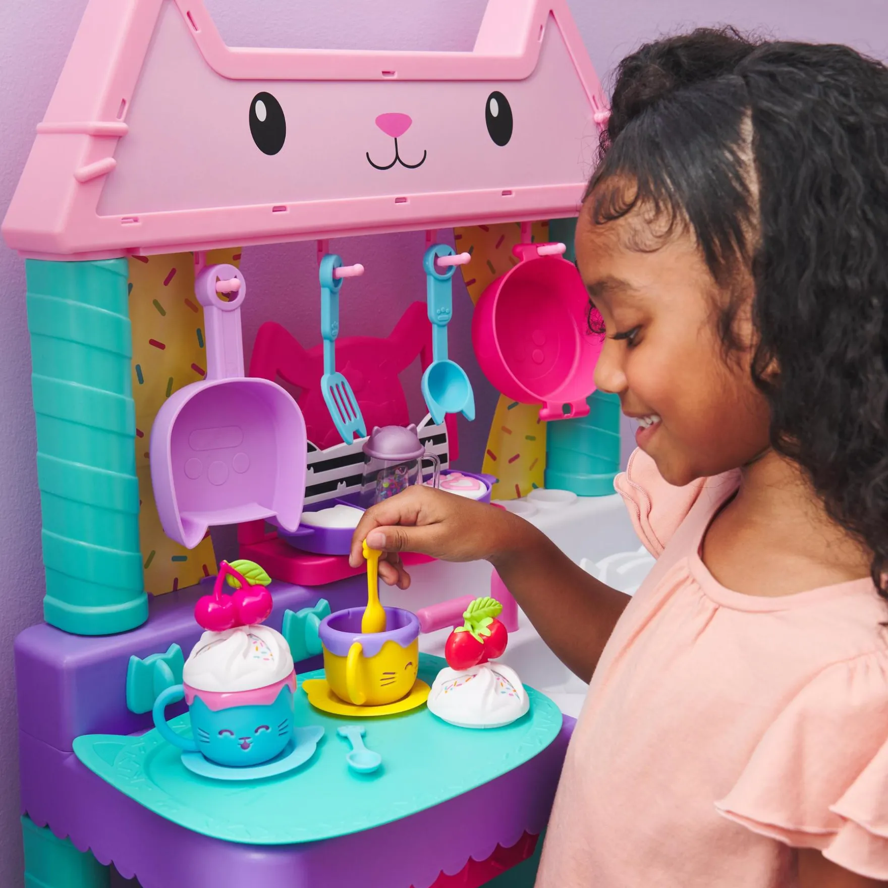 Gabby's Poppenhuis Sprinkle Party Serviessetje