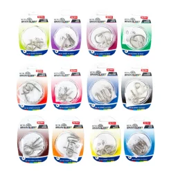 Geduldspel puzzel metaal assorti