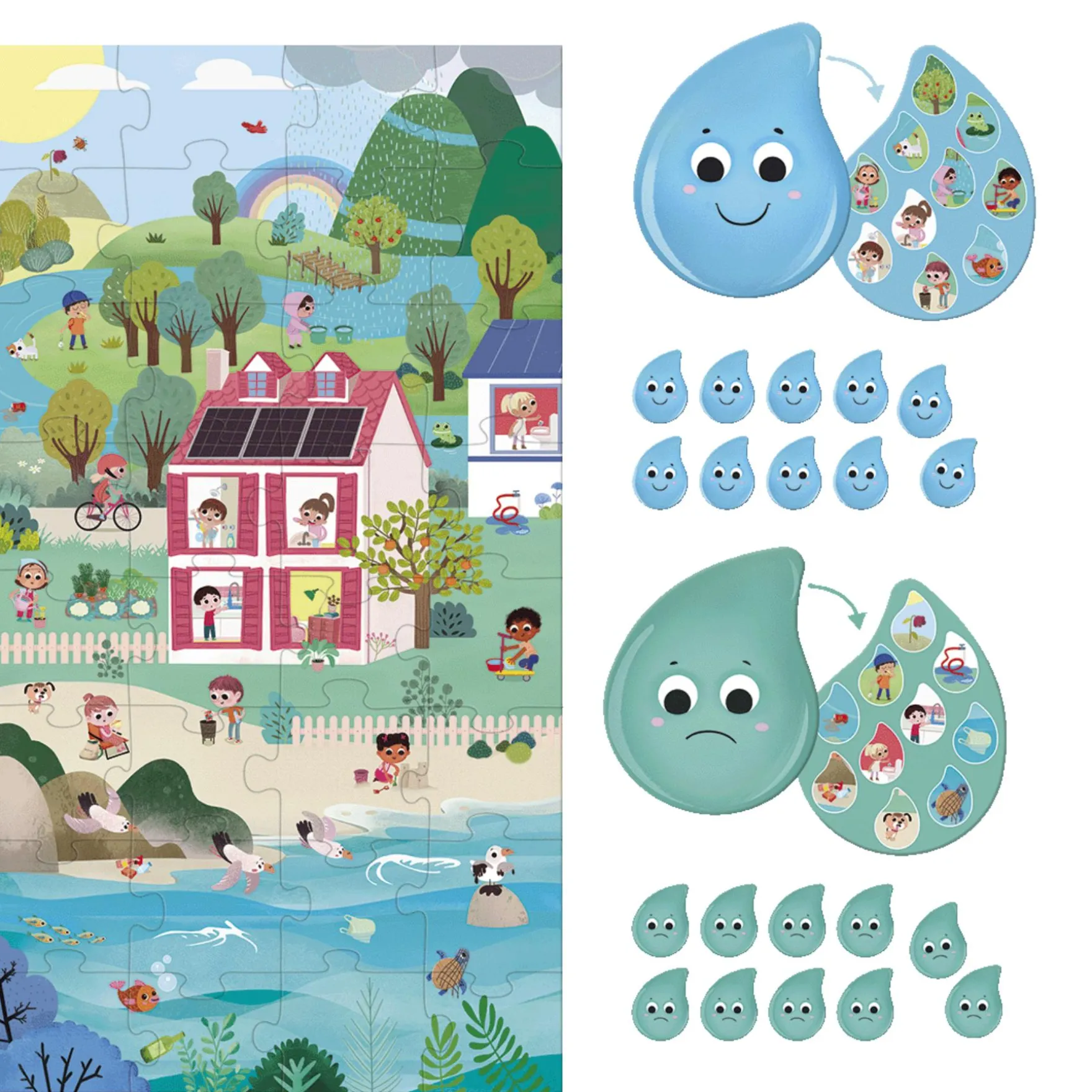 Geef om de planeet water