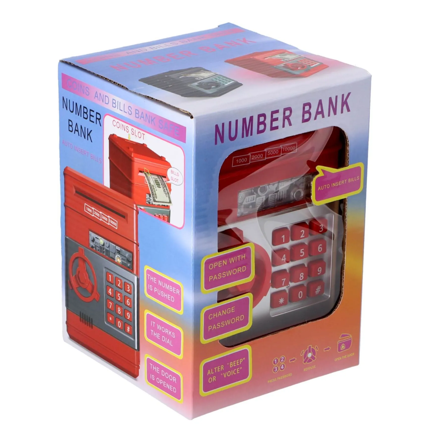 Geldkluis b/o assorti