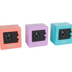 Geldkluisje met code 4 assorti