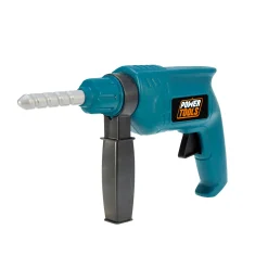 Gereedschap boor en veiligheidsbril