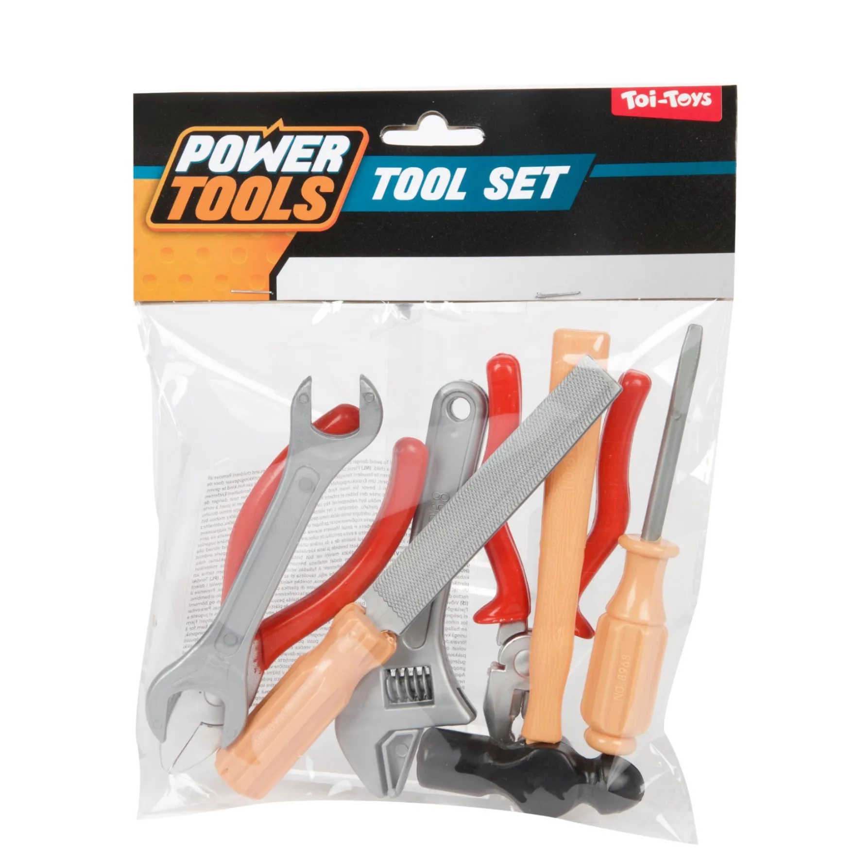 Gereedschapset in zak 3 assorti