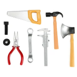 Gereedschapset in zak 3 assorti