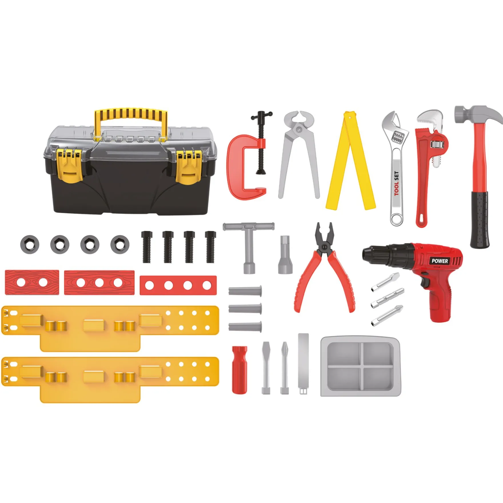 Gereedschapskist luxe 35-delig