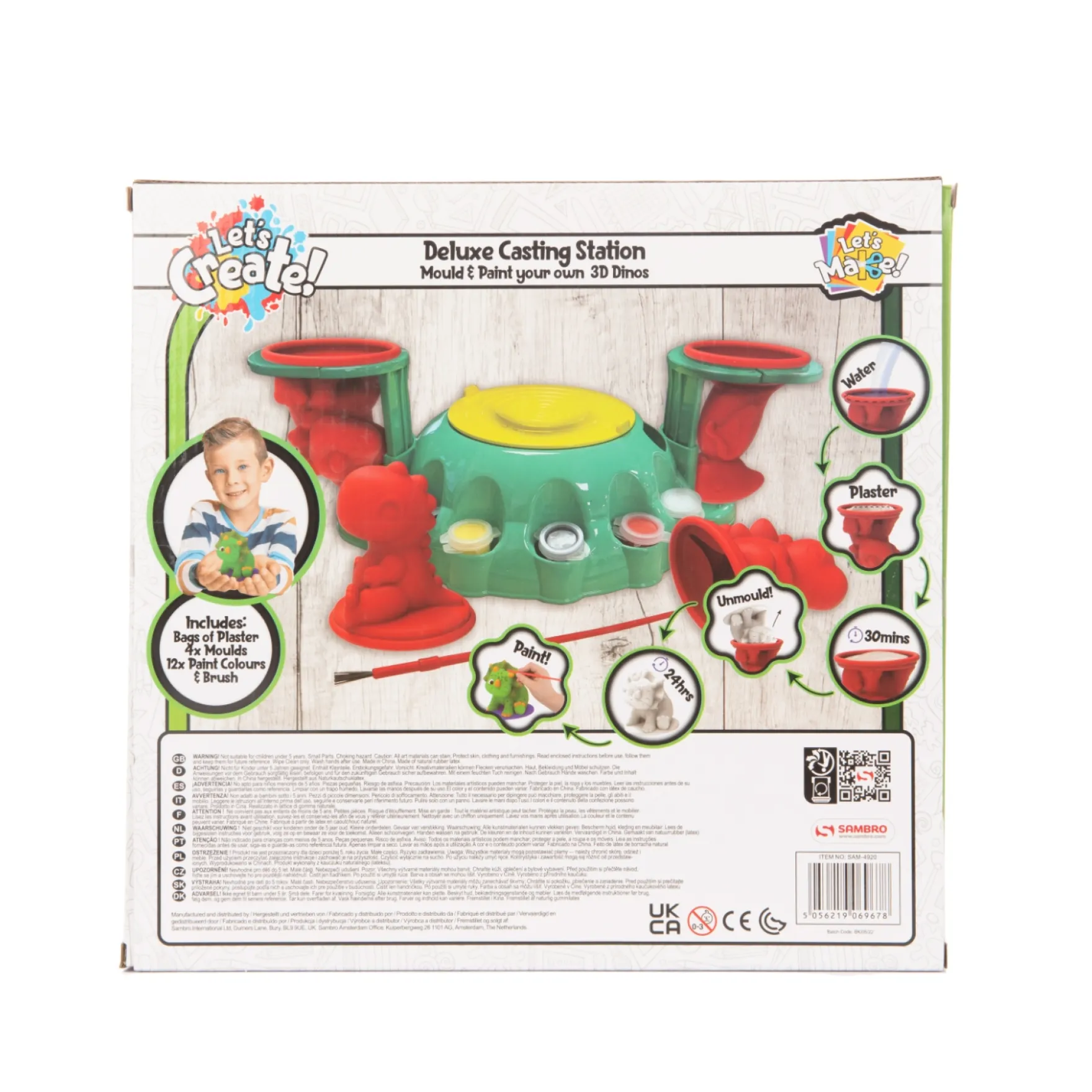 Gips station dino de luxe