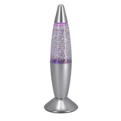Glitterlamp kleur veranderend 19 cm