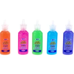 Glitterlijm 5 kleuren