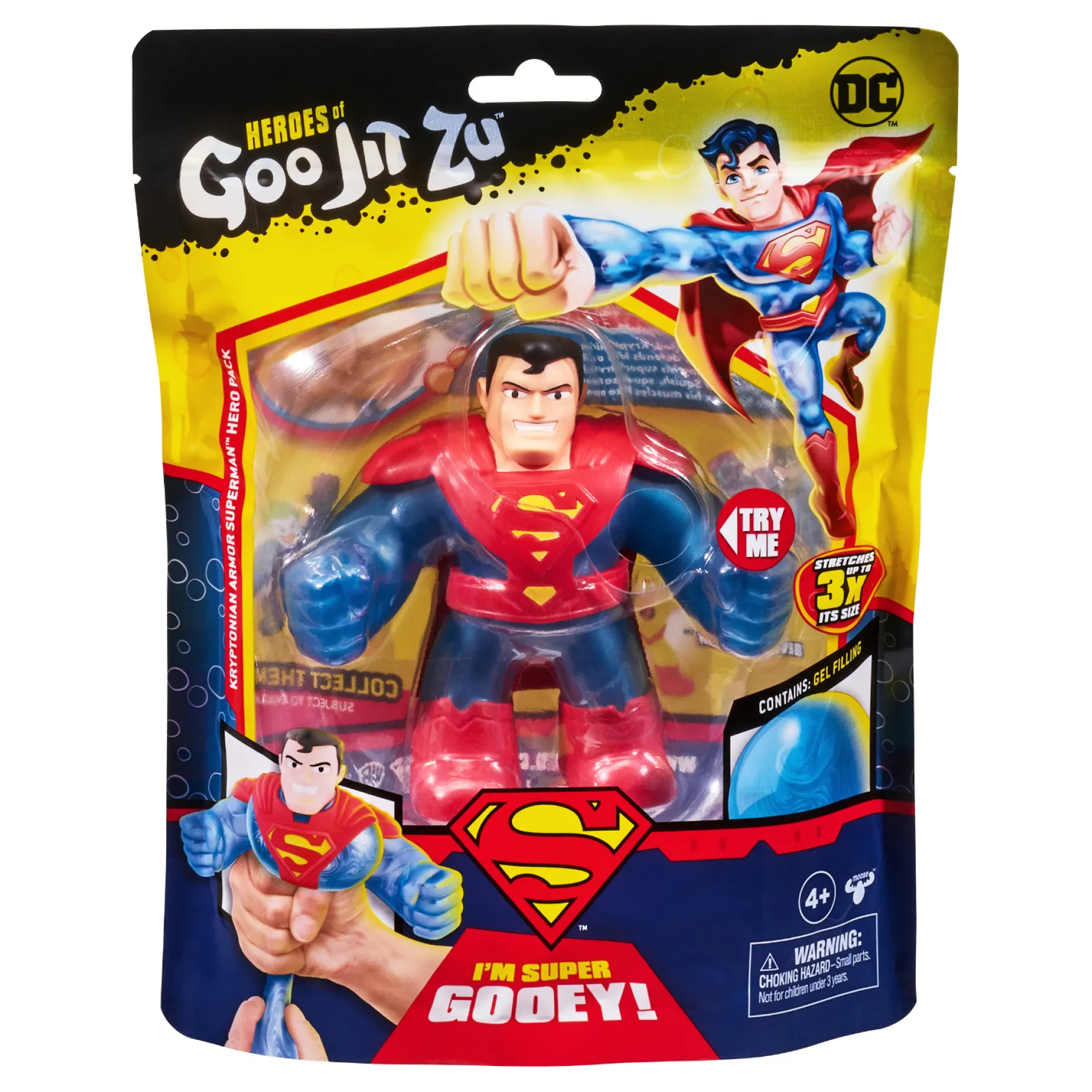 Goo Jit Zu Dc Kriptonian Armor Superman