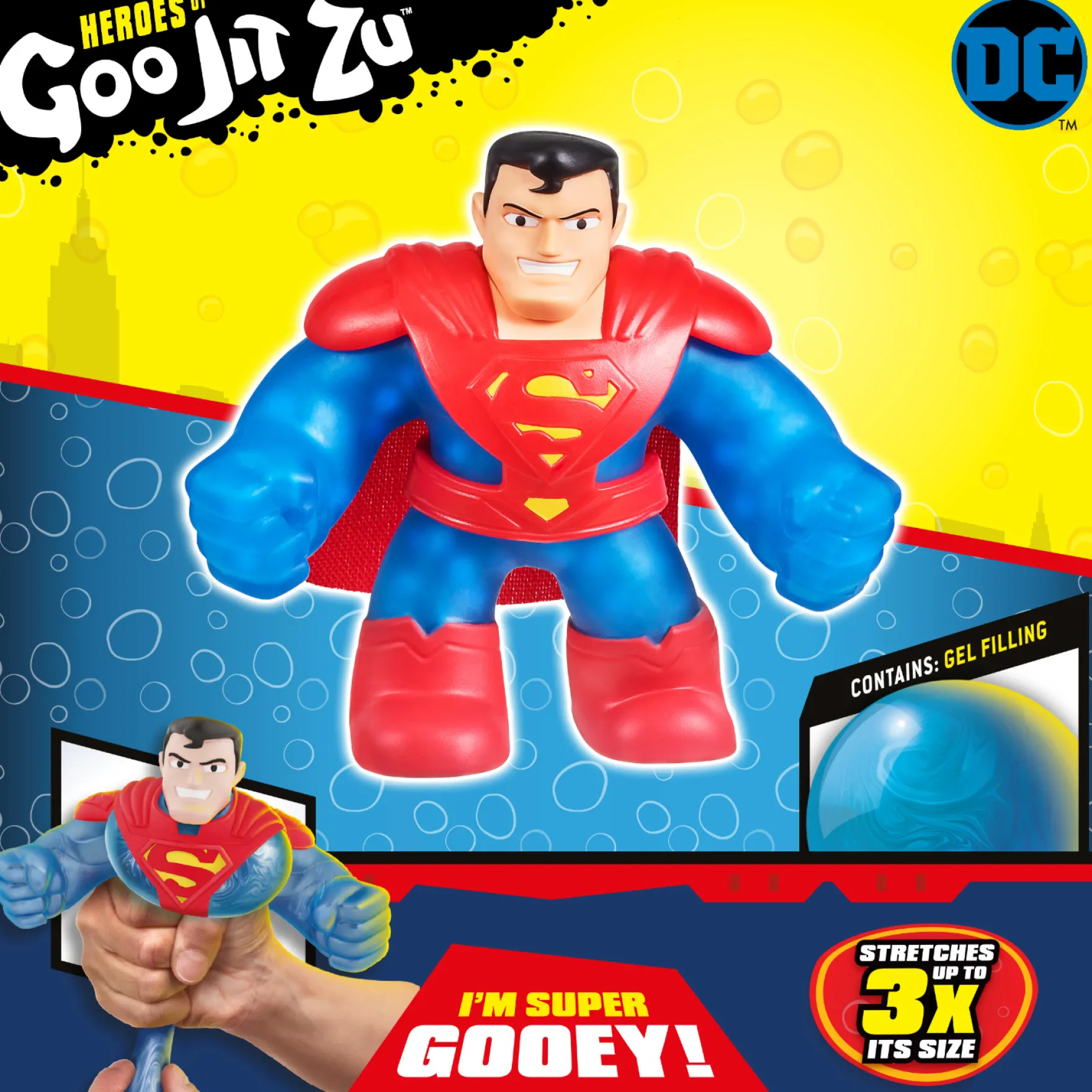 Goo Jit Zu Dc Kriptonian Armor Superman