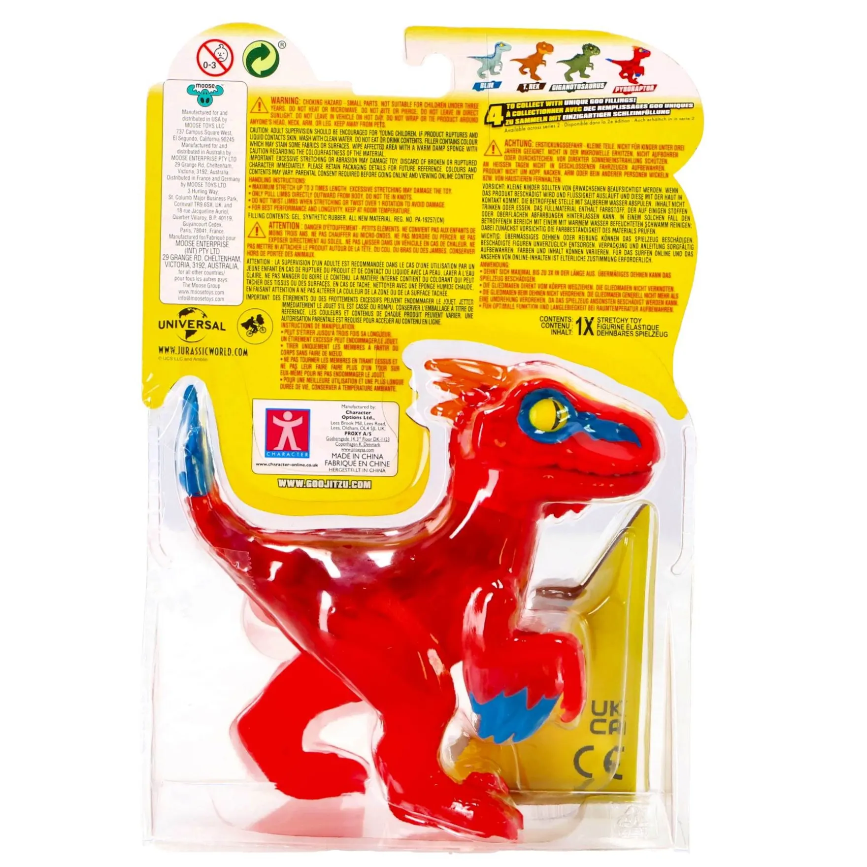 Goo Jit Zu Jurassic World Pyroraptor