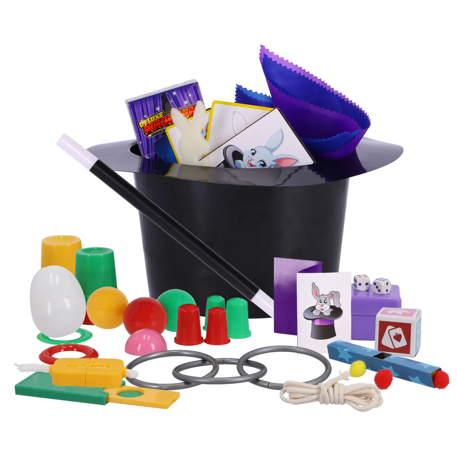 Goocheldoos magische hoed met 150 trucs