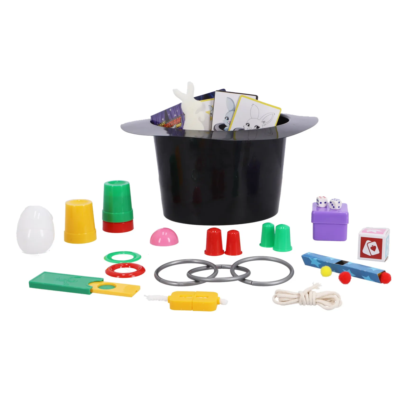 Goocheldoos magische hoed met 150 trucs