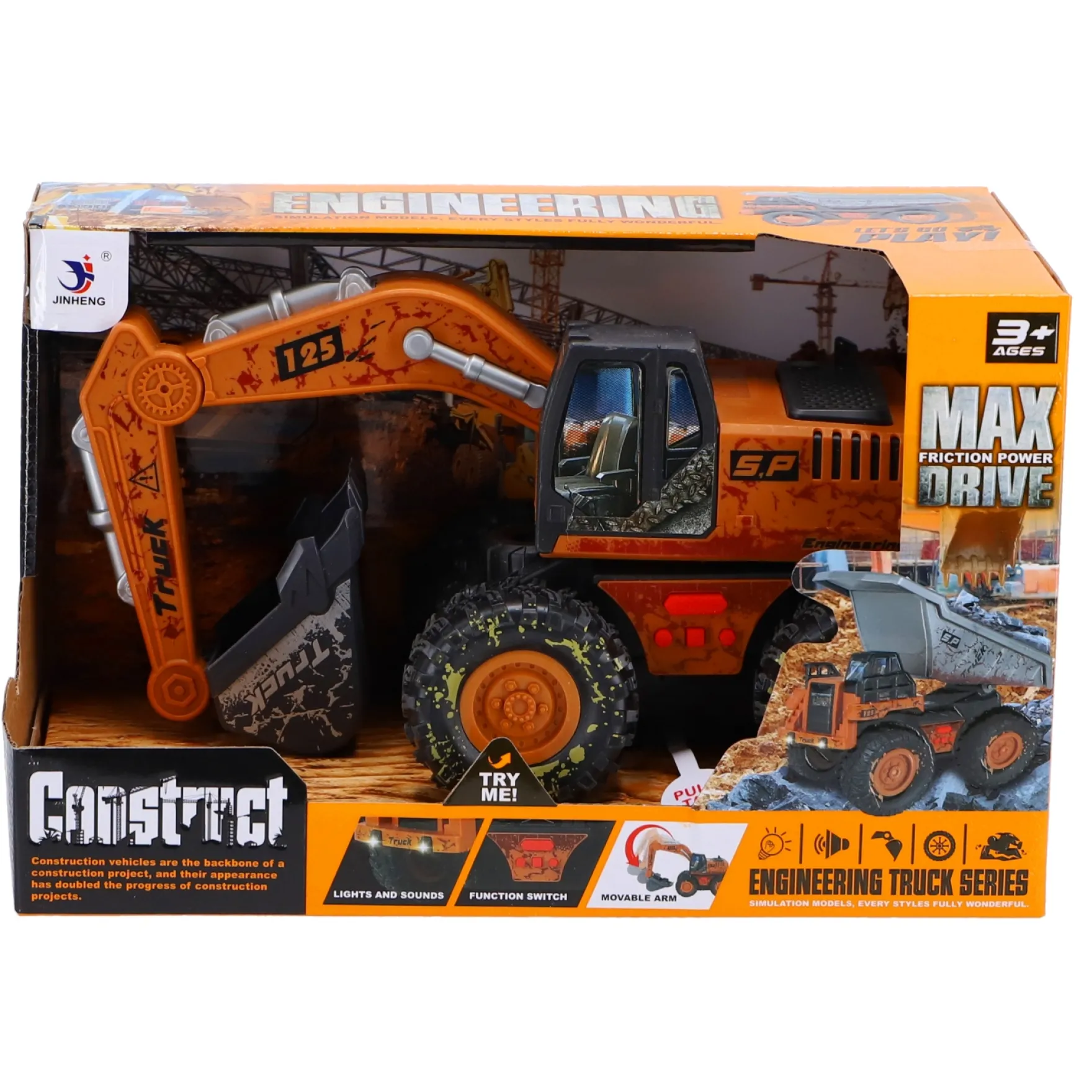 Graafmachine Constructie Met Licht En Geluid