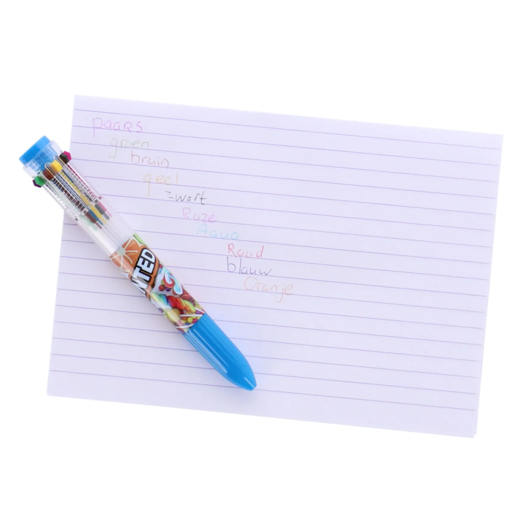 Grote balpen 10 kleuren en geuren