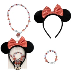 Haarband & sierradenset Minnie Mouse