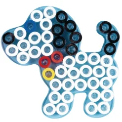 Hama Maxi Strijkkralen Grondplaat Hond Transparant