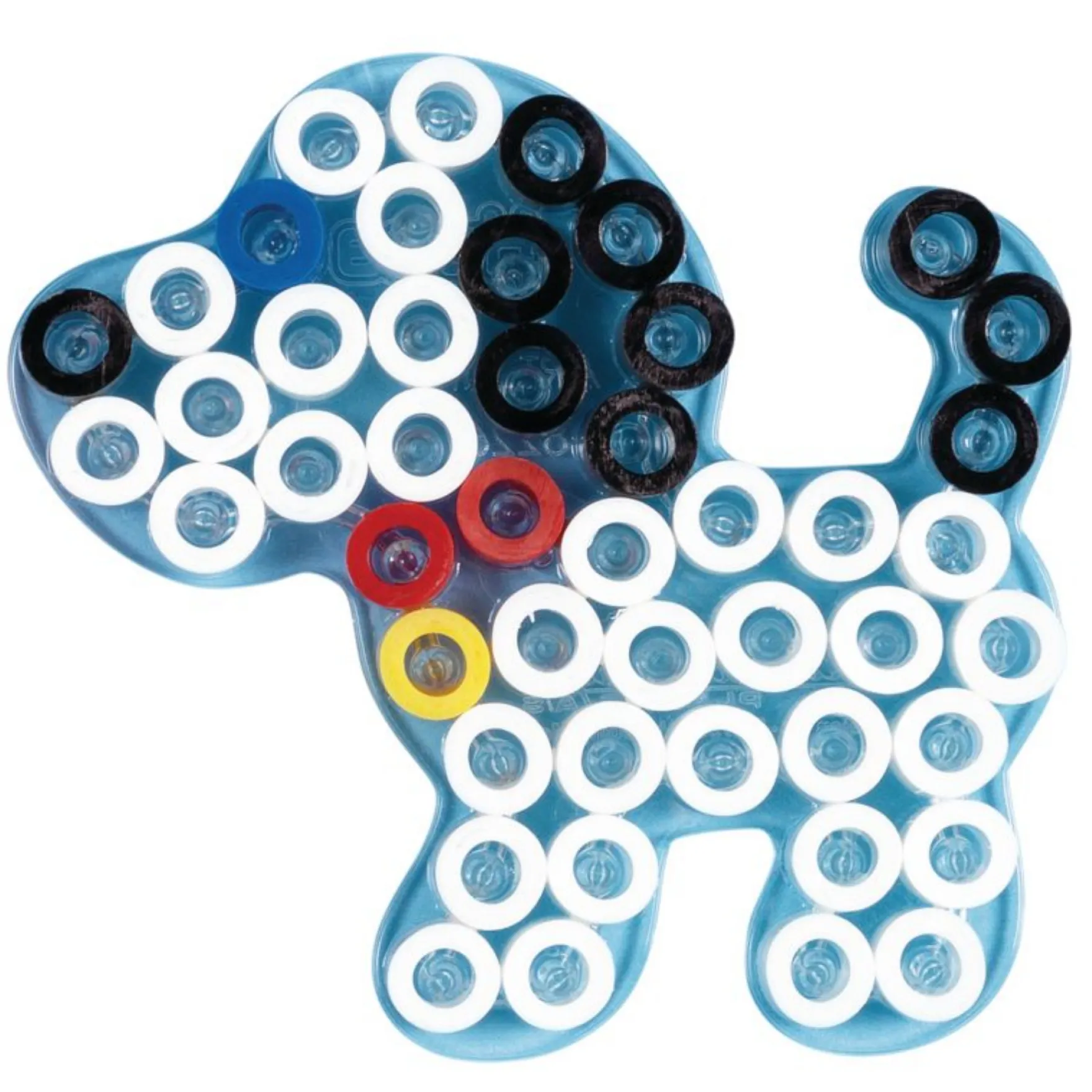 Hama Maxi Strijkkralen Grondplaat Hond Transparant