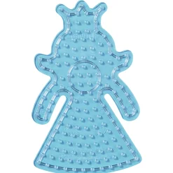 Hama Maxi Strijkkralen Grondplaat Prinses Transparant