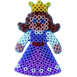 Hama Maxi Strijkkralen Grondplaat Prinses Transparant