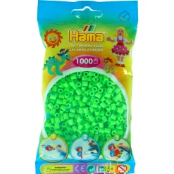 Hama Strijkkralen 1000 Stuks Groen Pastel