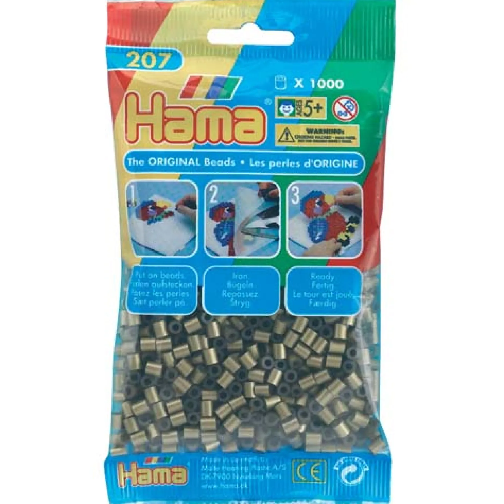 Hama Strijkkralen 1000 Stuks Brons