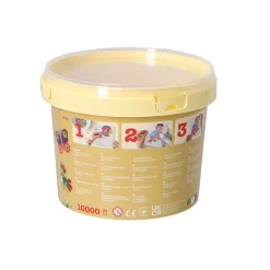 Hama strijkkralen 10000 stuks in een emmer