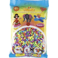 Hama Strijkkralen 3000 Stuks Pastel