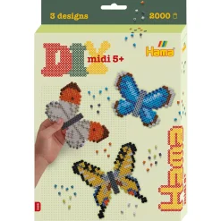 Hama strijkkralen 2000 stuks vlinders