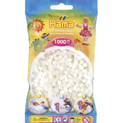 Hama Strijkkralen 1000 Stuks Parelwit