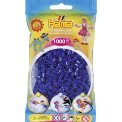 Hama Strijkkralen 1000 Stuks Donkerblauw