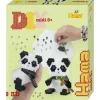 Hama strijkkralen 3D panda set 2500 delig