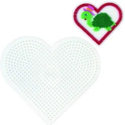 Hama Strijkkralen Grondplaat Hart Groot