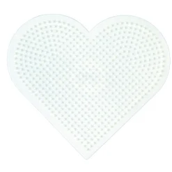 Hama Strijkkralen Grondplaat Hart Groot