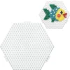 Hama Strijkkralen Grondplaat Zeshoek Koppelbaar Wit