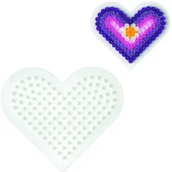 Hama Strijkkralen Grondplaat Hart Klein