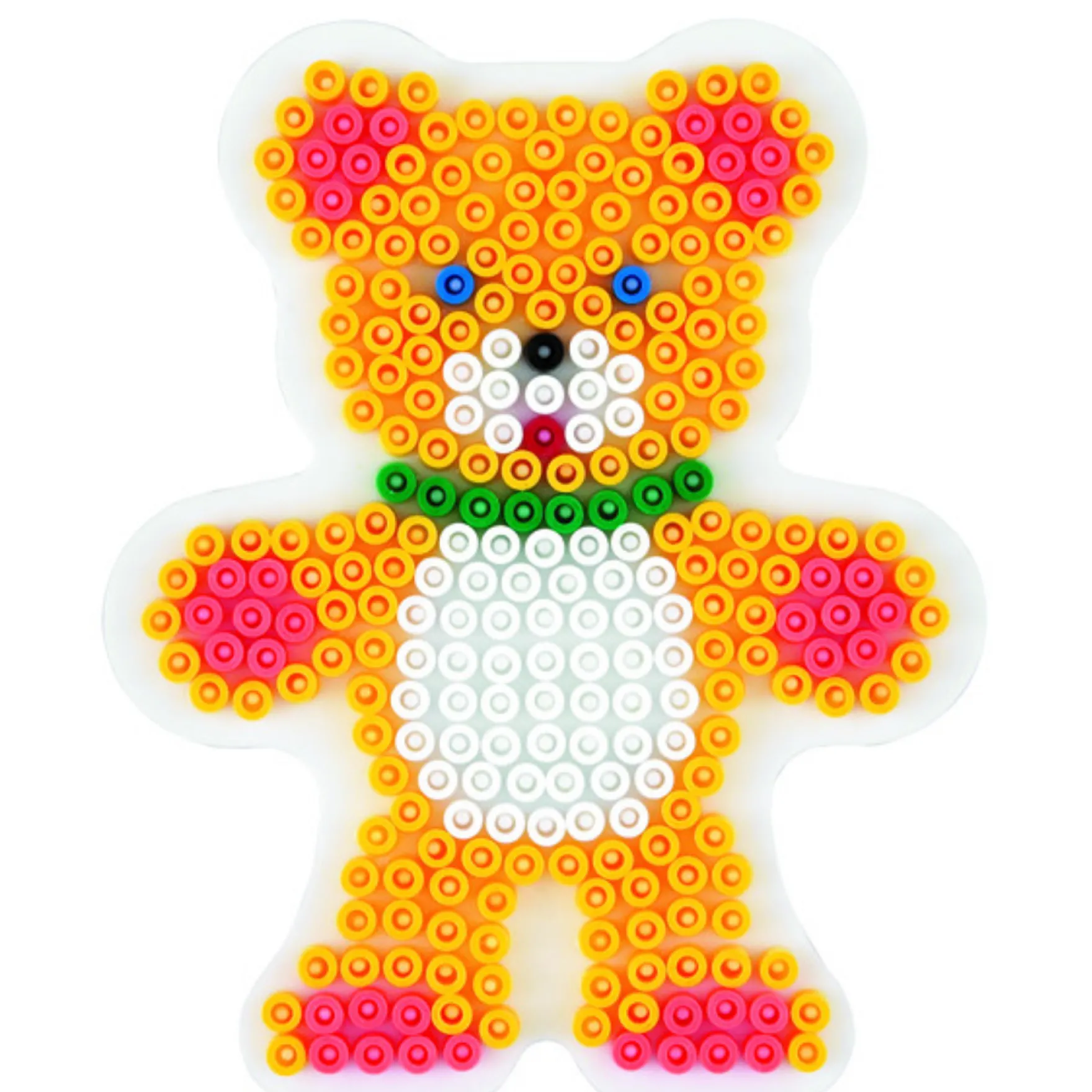 Hama Strijkkralen Grondplaat Beer Wit