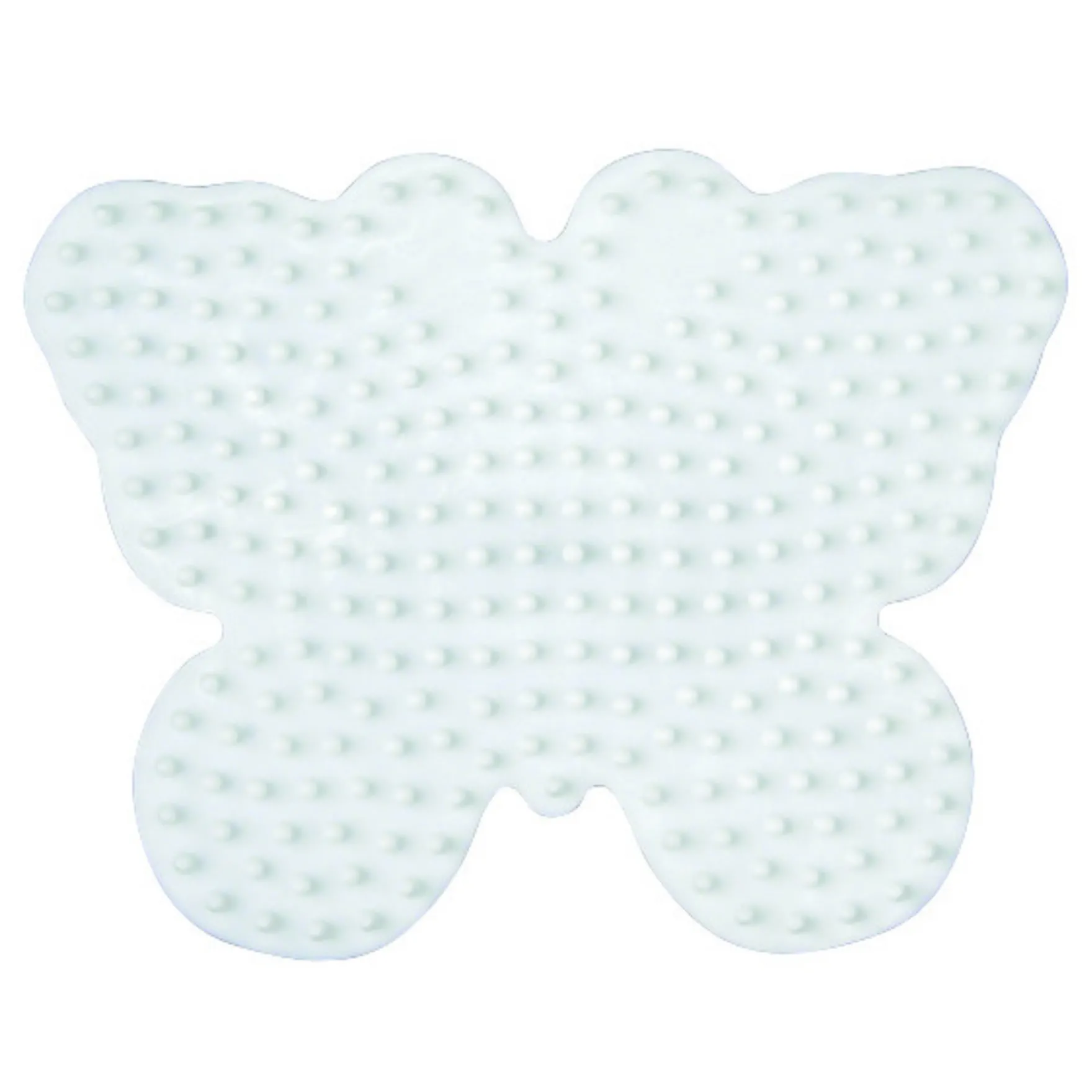 Hama Strijkkralen Grondplaat Vlinder Wit