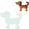 Hama Strijkkralen Grondplaat Hond 2 Wit