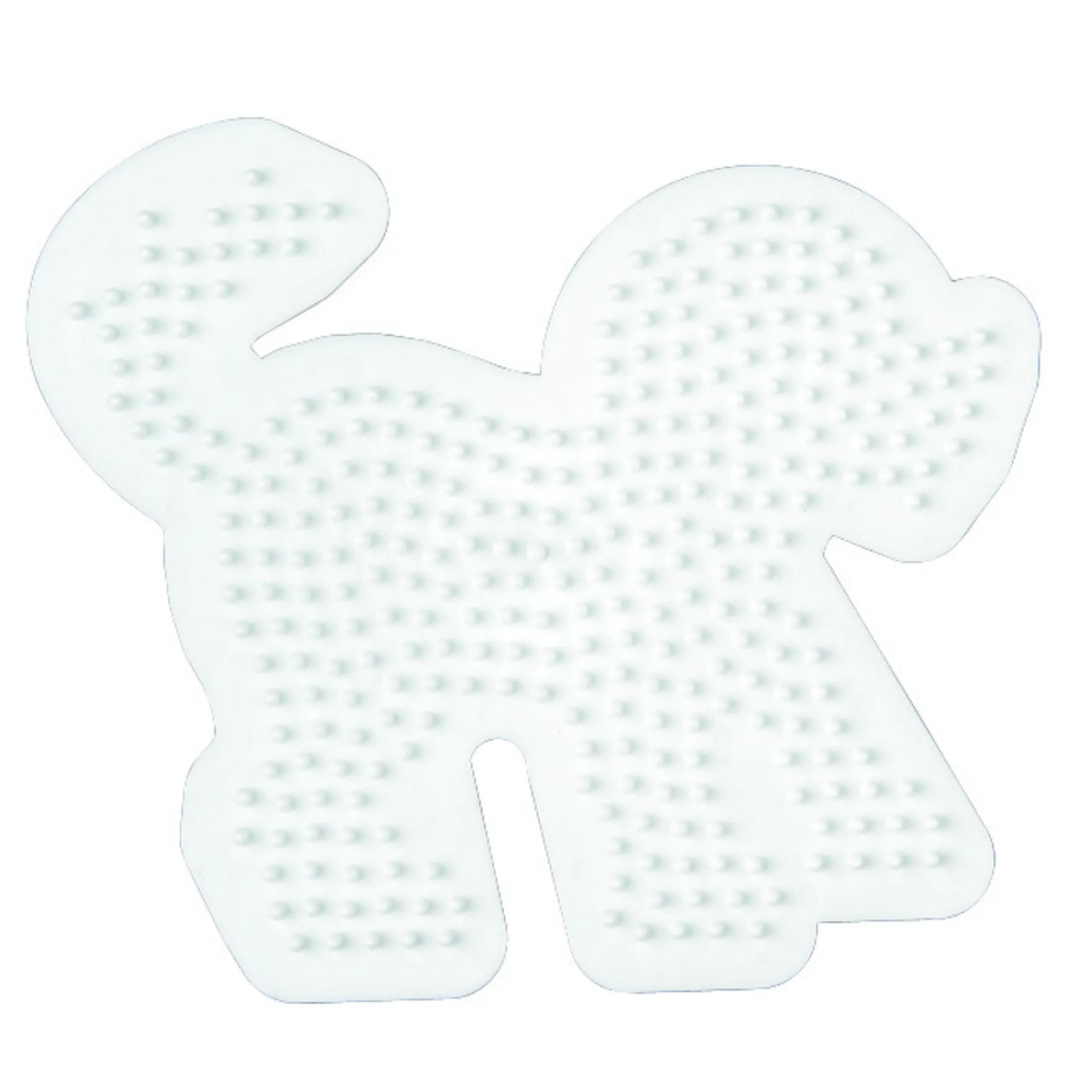 Hama Strijkkralen Grondplaat Hond 1 Wit