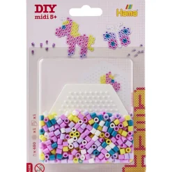 Hama strijkkralen roze mini set 450 delig