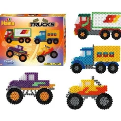 Hama strijkkralen set trucks 4000 delig