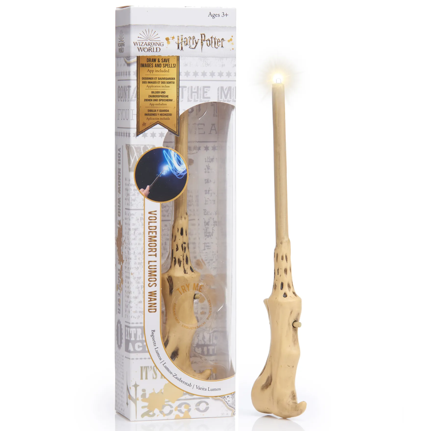 Harry Potter 17Cm Lumos Wand Assorti