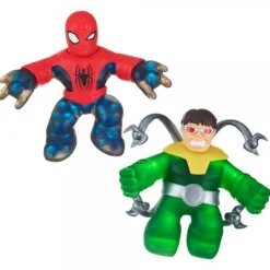 Heroes Of Goo Jit Zu Figures 2 Pack Marvel Spiderman vs Octopus