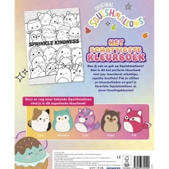 Het officiële Squishmallows kleurboek