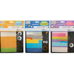 Holographic Dot Stickerset, 3 ass. 22 x 18 cm