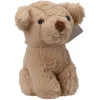 Hond pluche 19 cm 4 asst