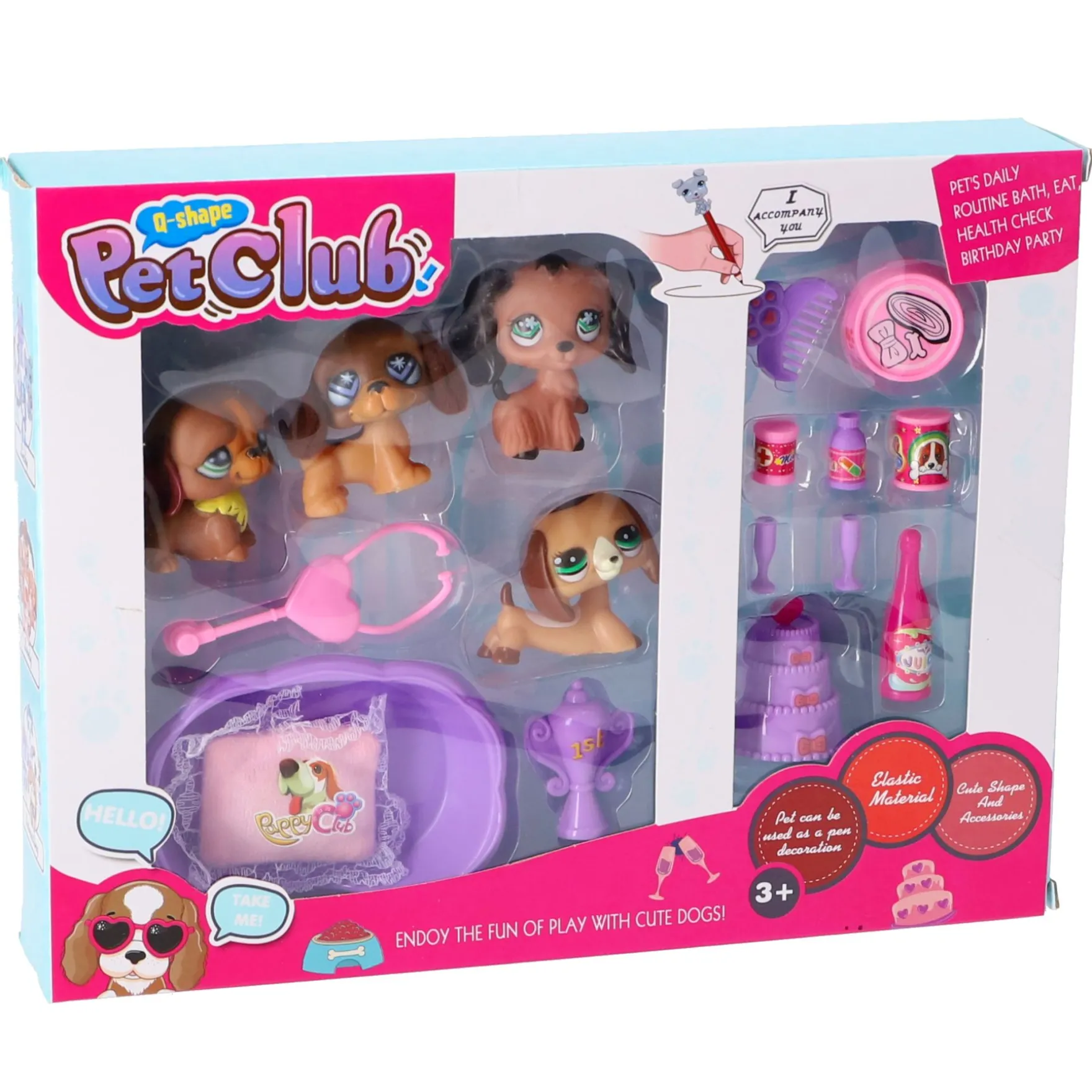 Hondenverzorgingsspeelset